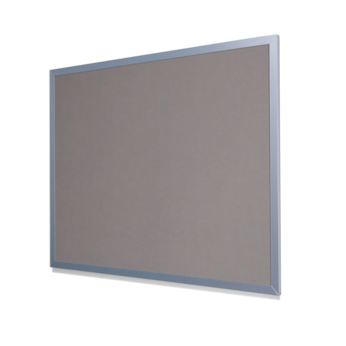 2182 Potato Skin Colored Cork Forbo Bulletin Board with Light Aluminum Frame